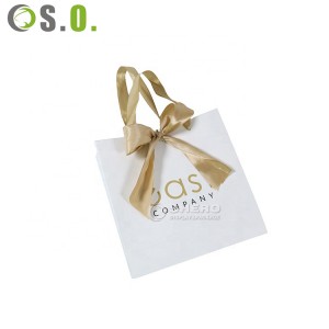 Luxury Jewelry shopping bag with customized logo