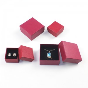 Black Wholesale Custom Logo Premium Luxury Cardboard Paper Gift  Extension Jewelry Packaging Box Customized