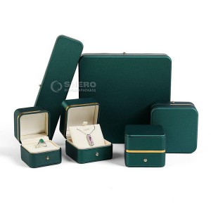 New Arrival High Quality Pu Leather Jewelry Package Gift Necklace Boxes With Logo