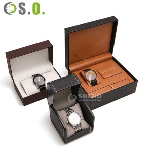 Wholesale Custom Logo Carbon Fiber Pu Limited-edition Watch Box For Watches Case