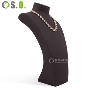 Wholesale Necklace Prop Showcase Table Holder Jewellery Mannequin Stand Rack Jewelry Display Bust for Cabinet Shop Store