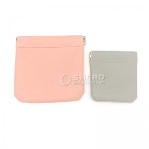 Wholesale PU Leather Bag Jewelry Pouch Ring Bracelet Necklace Pouch Jewelry leather Pouch Bag With Logo