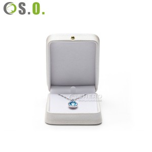 Luxurious Rectangular Jewelry Box PU Leather Velvet Storage for Diamond Ring Necklace Bracelet Pendant Set Jewelry Packaging