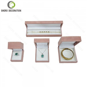OEM Jewelry Gift Box Custom Logo Luxury Branded Jewelry Boxes Packaging Set