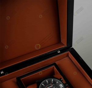 Wholesale Luxury High Quality Men Folding Watch Gift Box Custom Wood Watch Packaging Boxes For Watches Box