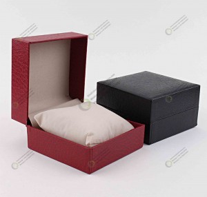 Custom Logo PU leather Luxury Wrist Watch Gift Box Packaging Boxes Watch Box for Watches