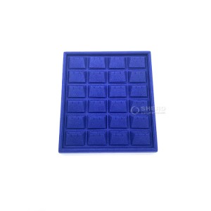 Wholesale Removable Jewellery Tray Inserts Plastic Finger Ring Stud Earring Gemstone Display Tray Jewelry Plastic Tray