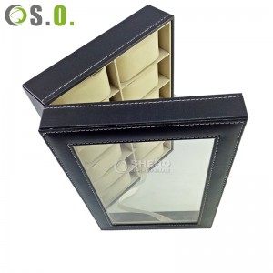 Wholesale Single Women Men Travel Watch Roll Case Box Pu Leather Watch Packaging Storage Box Display Watch Cse