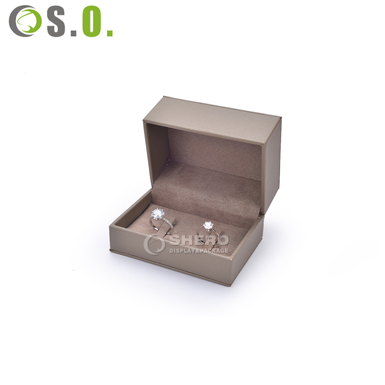 Luxury Pu Leather Earring Bracelet Necklace Ring Jewelry Gift Packaging Box