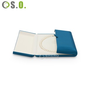 Luxury Pu Leather Earring Bracelet Necklace Ring Jewelry Gift Packaging Box