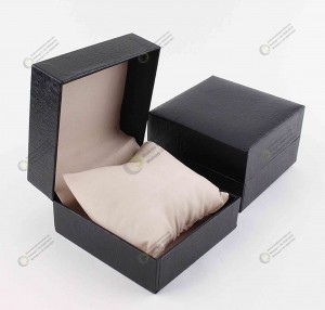 Custom Logo PU leather Luxury Wrist Watch Gift Box Packaging Boxes Watch Box for Watches