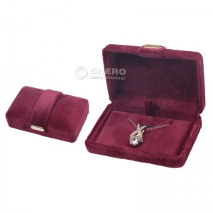 Luxury Soft Velevt Earring Pendant Jewelry Box Mini Size Colorful Jewelry Packaging box