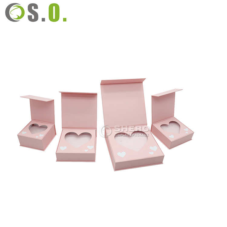 Luxury White Cardboard Paper Bracelet Necklace Jewelry Boxes Packaging with Custom Logo Featured Image
