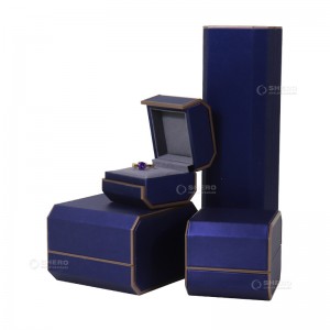 Shero Wholesale Luxury Pu Leather Jewelry Packaging Boxes Jewelry Set Box