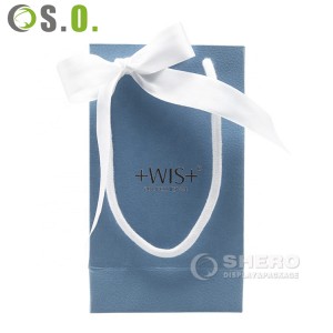 Jewelry Packaging Paper Bag Luxury White Shoes Clothes Packing Paper Bags Printed Custom Logo Clothing Shopping Gift