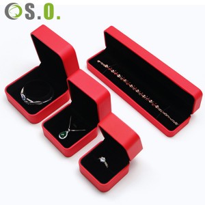 New Design Luxury Custom Pu Leather Display Western Jewelry ring bracelet Boxes