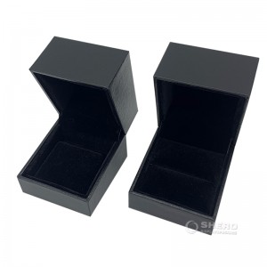 Wholesale Organizing Set jewellery Gift Box Leather Paper Custom Storage Earring Ring Jewelry Boxes Packing
