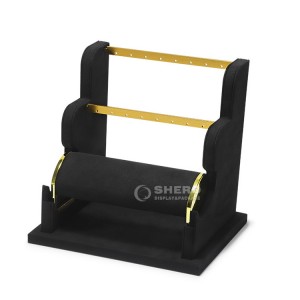 Wholesale Jewelry Display Custom Jewelry Stand For Counter Showcase Watch Bangle Bracelet Display Rack