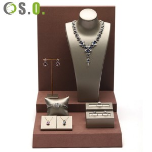 Shero Luxury Jewelry Display Stand Set Fashion Jewelry Display Props Windows Jewelry Displays Set