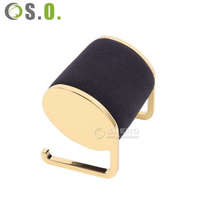 Watch Organizer And Storage Metal Bangle Stand Holder Velvet Jewelry Display Stand for Bracelet Photography Prop