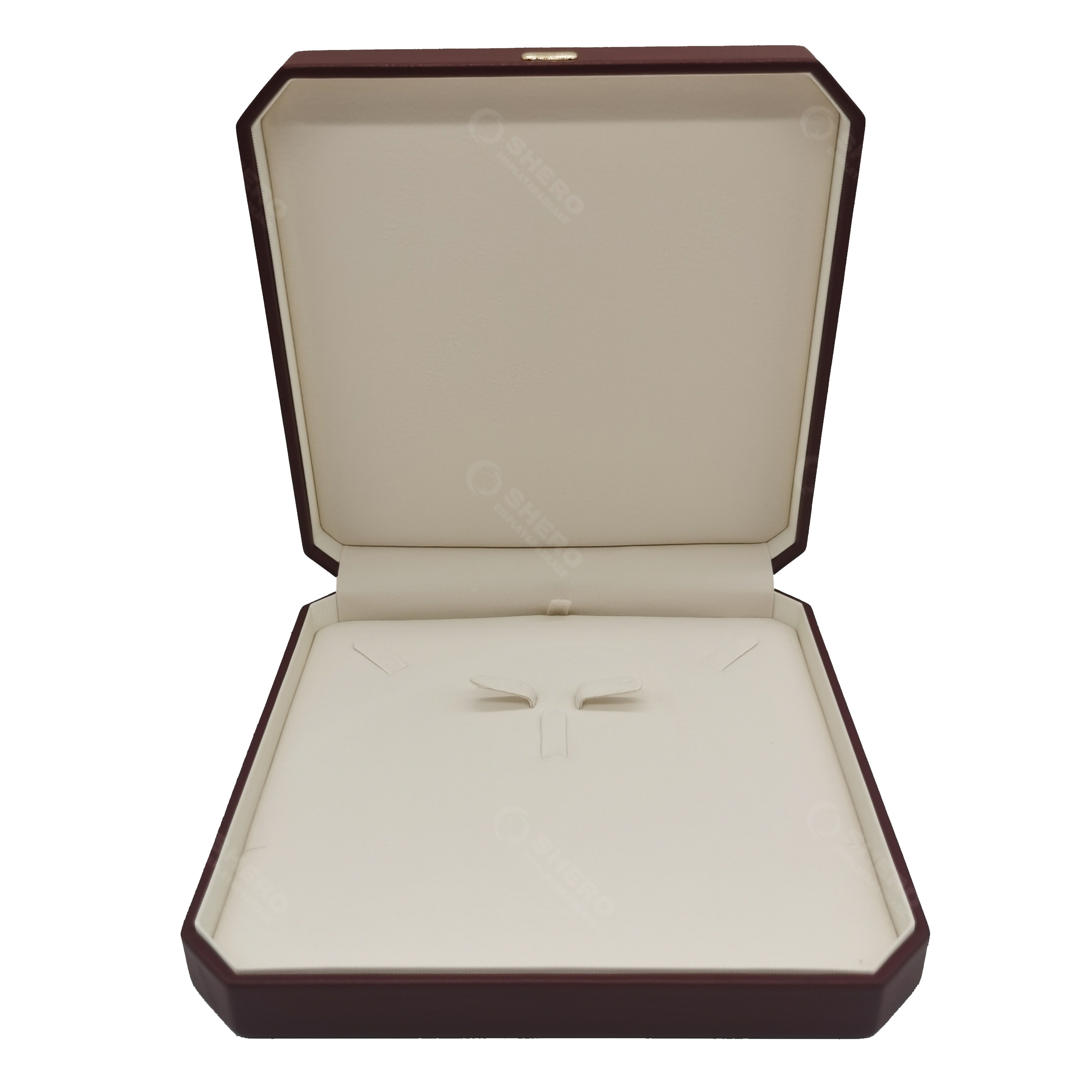 PU Leather Jewelry Box Portable Travel Jewellery Storage Box Custom Logo Magnetic Necklace Gift Box