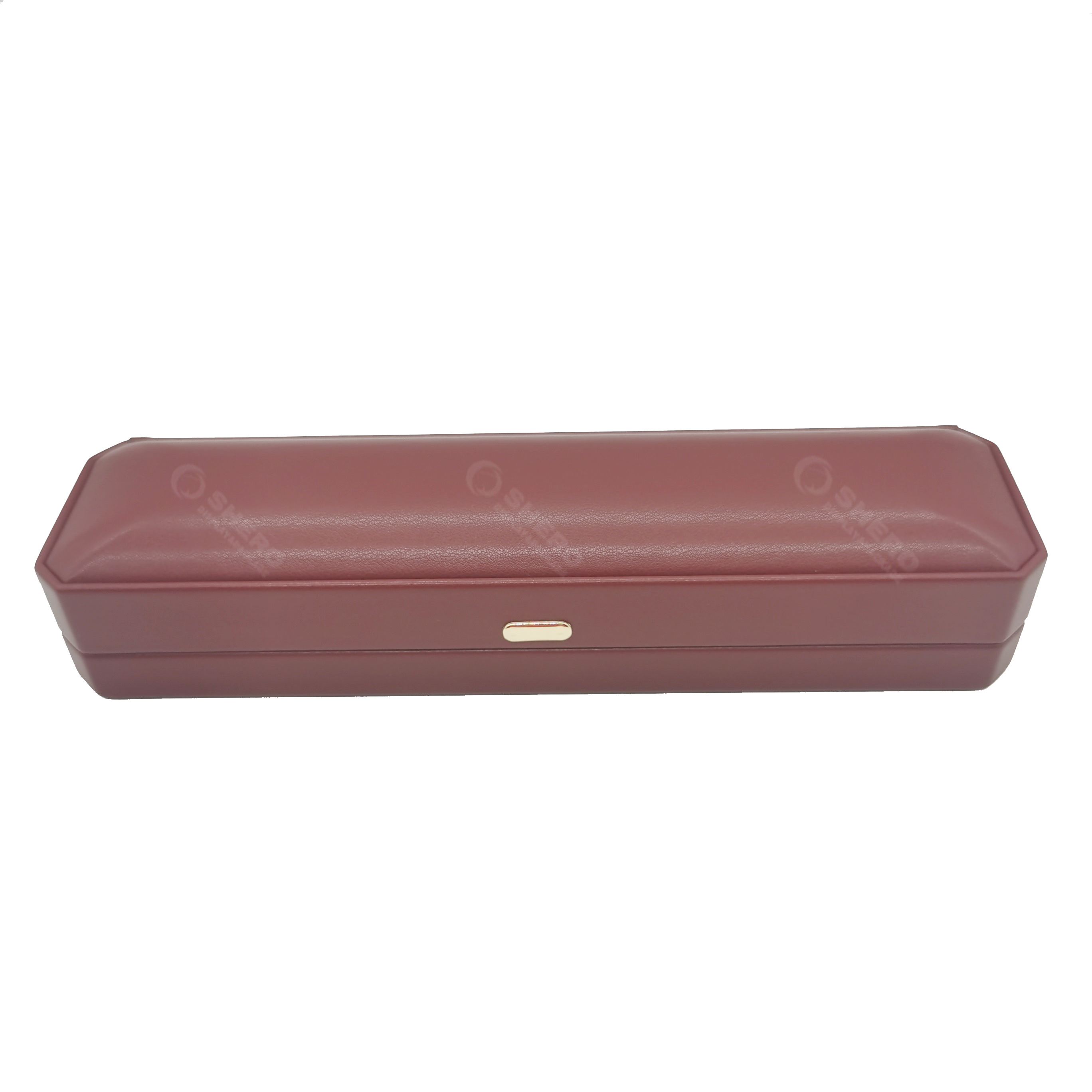 PU Leather Jewelry Box Red Jewellery Bracelet Box for Women Gift Packaging Wholesale