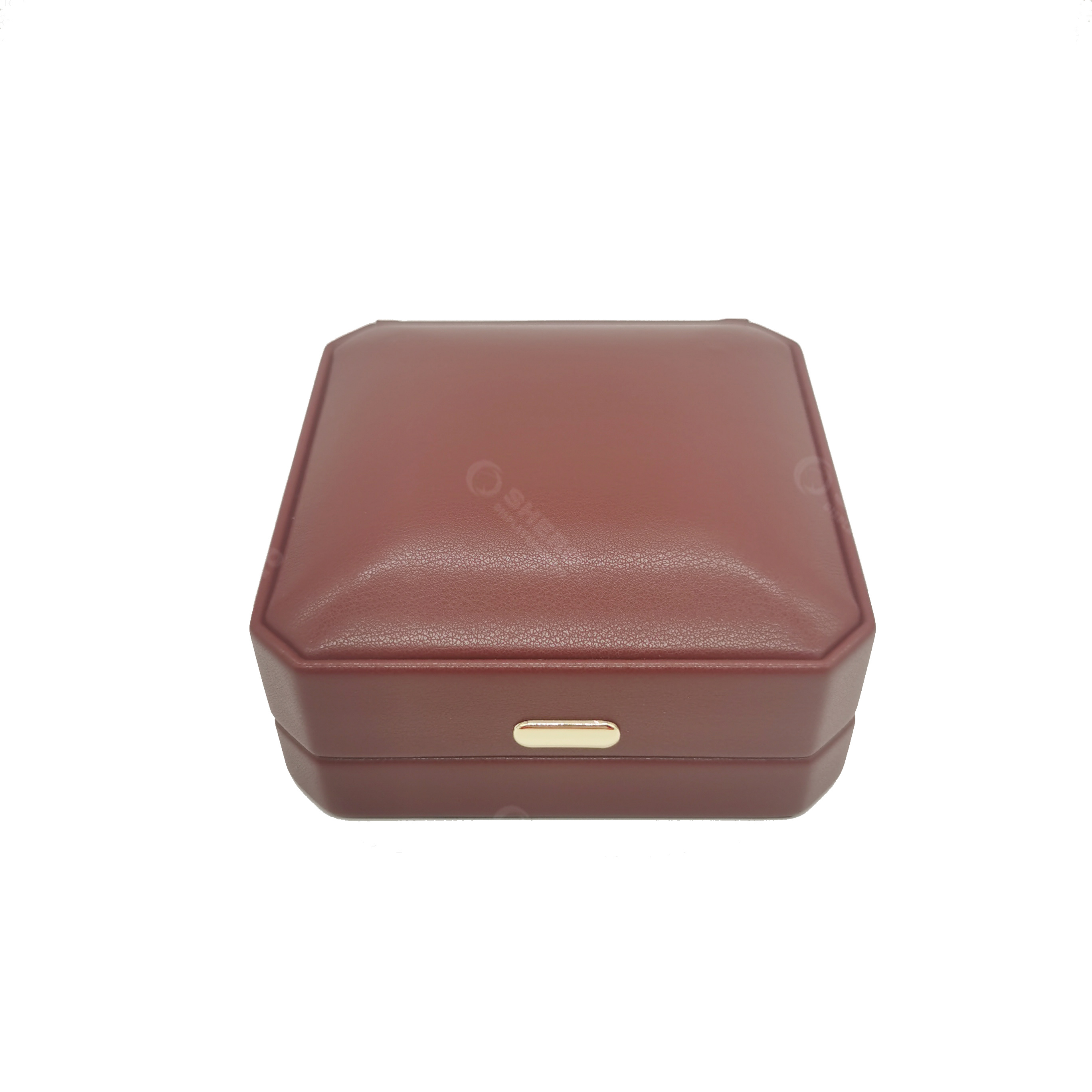 Portable PU Jewellery Box Travel Size Red Leather Jewelry Packing Box for Necklace