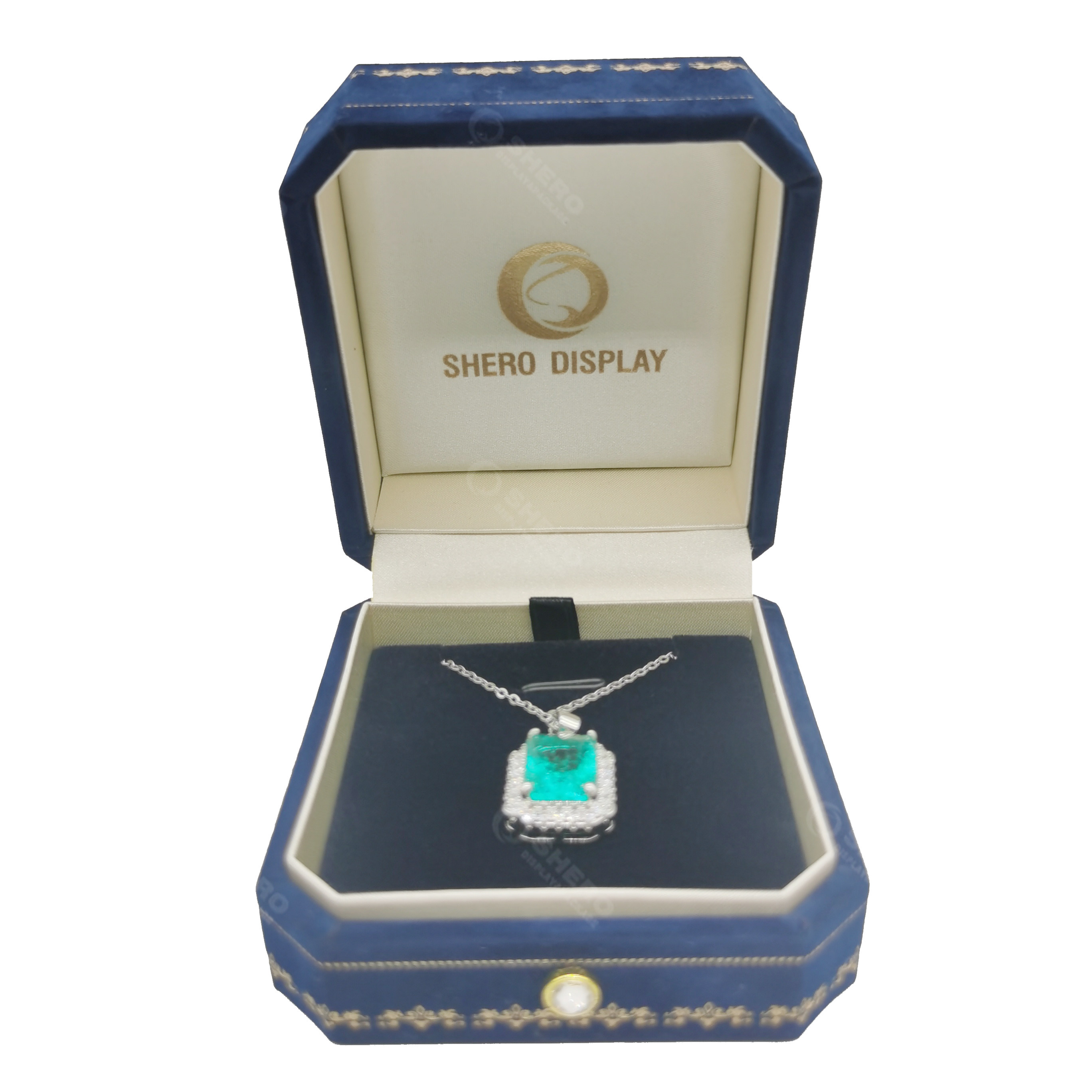 Magnetic Flip Velvet Jewelry Ring Box Soft Flocking Lining Closure Gift Box For Wedding Jewelry