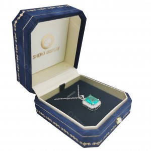 Magnetic Flip Velvet Jewelry Ring Box Soft Flocking Lining Closure Gift Box For Wedding Jewelry