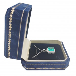 Magnetic Flip Velvet Jewelry Ring Box Soft Flocking Lining Closure Gift Box For Wedding Jewelry