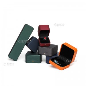 Wholesale Jewelry Package Custom Jewellery Box PU Leather Luxury Bracelet Necklace Earrings Ring Box Packaging Jewelry Box