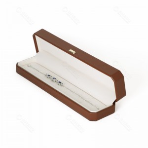 Luxury Magnetic PU Leather Jewellery Box Green Jewelry Gift Box Velvet Lining for Ring