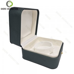 Wholesale Luxury Leather Jewelry Storage Packing Box for Rings Earrings Pendants Necklace Display Custom Logo Jewelry Gift Box