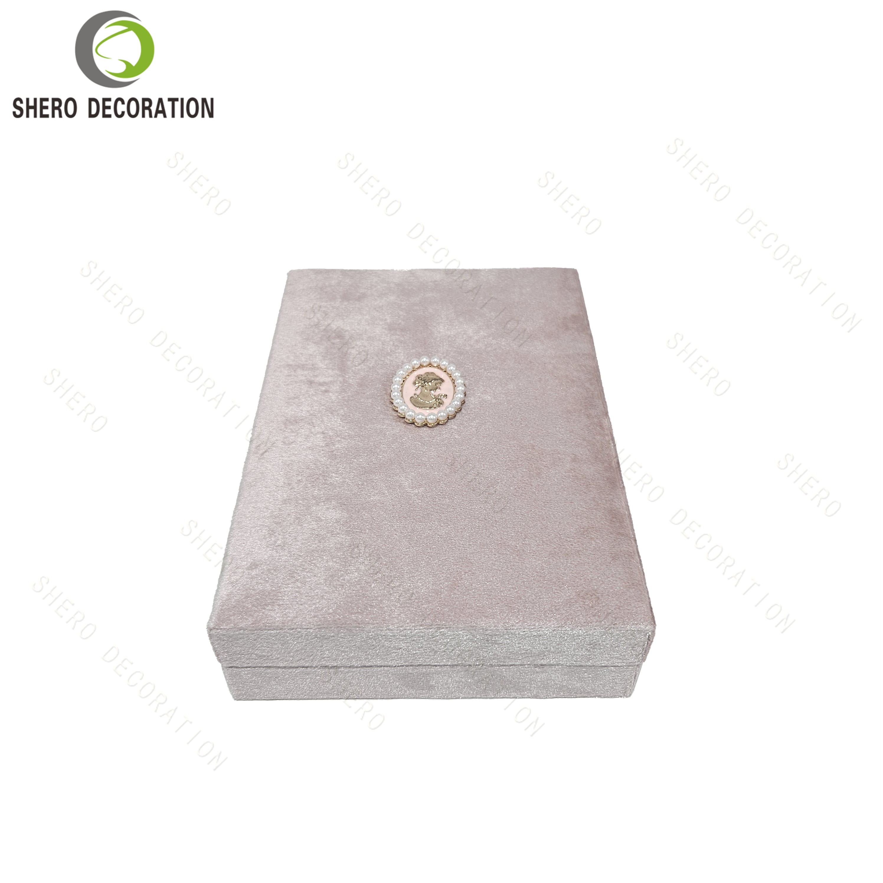 Purple Velvet PU Jewelry Display Boxes Custom Logo Necklace Box Packaging Featured Image