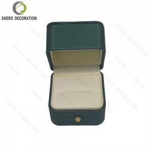 High End PU Jewelry Box Custom Logo Jewelry Packaging Box for Necklace