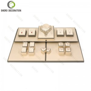 High-End Jewelry Display Stand Set Rings Necklaces Showcase Props Jewelry Counters