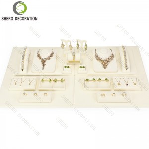 High-End Jewelry Display Stand Set Rings Necklaces Showcase Props Jewelry Counters