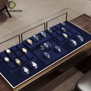 Jewelry Display Set Luxury Holder Organizer Stand for Necklace Ring Bracelet Retail Store Trade Show Showcase