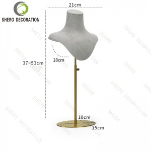 Fashion Jewelry Displays for Store Luxury Jewelry Display Props Custom Jewelry Stand Display Set