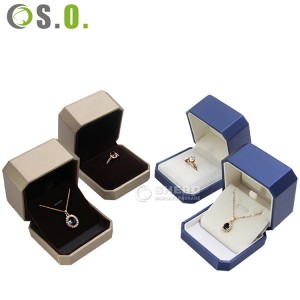 Wholesale Jewelry Package Custom Jewellery Box PU Leather Luxury Bracelet Necklace Earrings Ring Box Packaging Jewelry Box