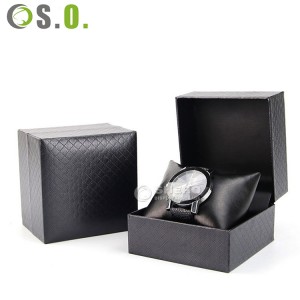 Роскошная упаковочная коробка для часов с логотипом, подарочная упаковка, бумажная пластиковая базовая коробка для набора часов с искусственной кожей