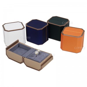 Shero Wholesale Luxury Pu Leather Jewelry Packaging Boxes Jewelry Set Box