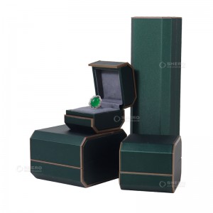 Shero Wholesale Luxury Pu Leather Jewelry Packaging Boxes Jewelry Set Box