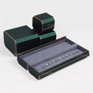 Shero Wholesale Luxury Pu Leather Jewelry Packaging Boxes Jewelry Set Box