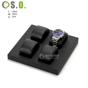 custom watch stand luxury wooden watch display stand