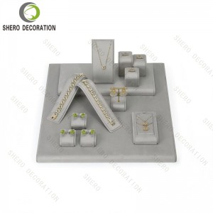 Jewelry Stand Display Props Bust Holder for Ring Earrings Set Comprehensive Jewellery Display Stands Sets