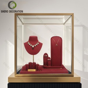 Jewellery Display Stand Holder Custom DIY Bracelet Necklace Ring Earring Holder Packaging Jewelry Display Stand Set