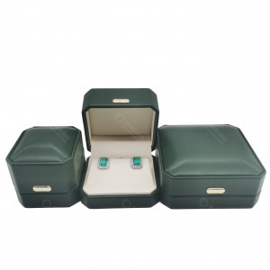 PU Leather Jewelry Box Design Luxury Gift Packaging Box for Necklace