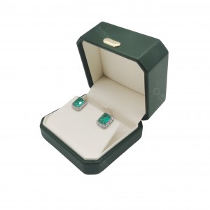 PU Leather Jewelry Box Design Luxury Gift Packaging Box for Necklace