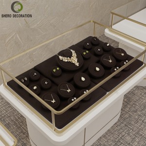 High-End Jewelry Display Props Counter Ring Necklace Earring Bracelet Organizer Well Livestreaming Showcase